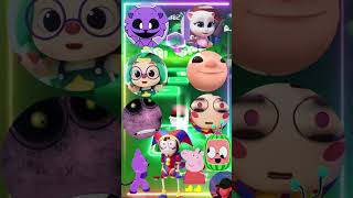 CatNap Talking Tom Pinkfong Cocomelon Peppa Pig Exe Digital Circus Tiles Hop [upl. by Imelda]