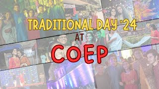 Traditional Day at COEP 🎊🎀 Gathering  Antarang coep mhtcet2024 [upl. by Ikuy]