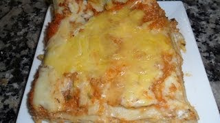 Lasagne viande haché et béchamel لزانيا بالكفتة و البيشاميل [upl. by Adriaens]