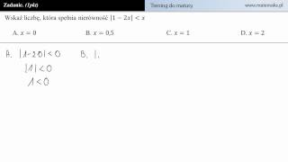 Zadanie 5  trening do matury z matematyki [upl. by Bethesda]