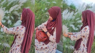 My Signature Hijab Style  Remake of my everyday simple hijab tutorial  Hijabi Star [upl. by Toh]