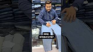 Baggy Jeans 👖 For Men Rs 399🔥 Best Quality Baggy Jeans shorts baggy jeans trending viral [upl. by Aihsemat]