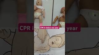 CPR IN INFANTS Basic life support [upl. by Aisile]