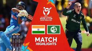 Zimbabwe v South Africa  Match Highlights  U19 CWC 2024 [upl. by Oninotna]