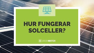 Hur fungerar solceller från solstråle till elektricitet [upl. by Derag]