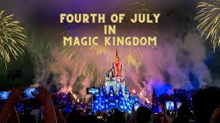 4th of July 2024 Fireworks l Disney’s Celebrate America 4th of July Concert in the Sky l WDW 2024 [upl. by Introk]