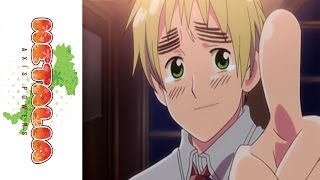 Hetalia Axis Powers Official Clip  Drinking with America and Britain [upl. by Aynotan]