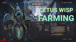 Warframe  EASY Where How to Farm CETUS WISP Guide [upl. by Tila266]