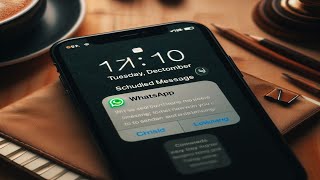 Send Scheduled WhatsApp Messages on iPhone with Shortcuts [upl. by Assilym]