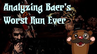 Reviewing BaerTaffys Worst Run Ever  Darkest Dungeon [upl. by Arretak]