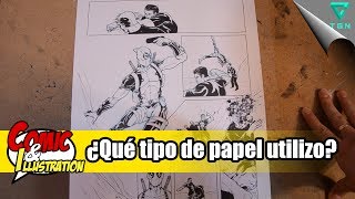 Mi papel para cómic e ilustración a tinta [upl. by West]