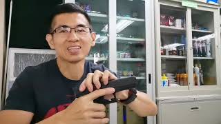 Parang tunay na baril talaga Umarex Glock 17 Steel Airsoft Gas Blowback Pistol by GHK Taiwan [upl. by Adam]