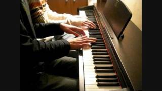 Canon in D  Piano Duet [upl. by Nevanod548]