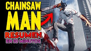 🔶 Chainsaw Man TEMPORADA 1  Resumen en 10 Minutos [upl. by Sgninnej]