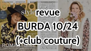 REVUE BURDA1024  club couture [upl. by Netsreik]