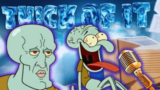 KSI Thick Of It  But Squidward STEALS THE SHOW🔥🎤 ft Trippie Redd  Lyrics [upl. by Gustafson106]