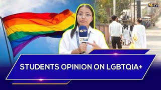 STUDENTS SHARES THEIR OPINION ON LGBTQIA [upl. by Mavis]