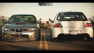 EVO VS IMPREZA  Versus Series PART 2 [upl. by Ragas]