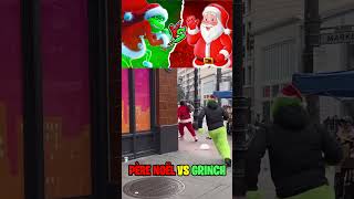 PÈRE NOËL VS GRINCH 🎅🏻 QUI GAGNE Shorts [upl. by Shel]