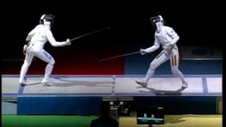 Fencing CWCH 2010 Womens Epee SemiFinal2 [upl. by Nemlaz]