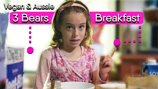 How to make the Three Bears VEGAN Aussie Breakfast  Not Only Carrots cooking Show [upl. by Neret]