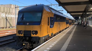 DDZ 7522 vertrekt van station Zutphen met typhoon treinleven [upl. by Notselrahc]