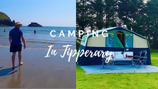 Camping in Tipperary  Travel Vlog Ireland [upl. by Neerom249]