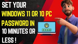 Set Your Windows 11 or 10 PC Password in 10 Minutes or Less [upl. by Anitselec975]