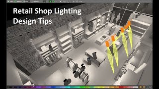 Retail Shop Lighting Design Tips [upl. by Lesh431]