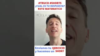 RETO VIRAL 😱✔❌ ¿Qué número sigue Sucesiones Numericas  Patron de Sucesiones  SUCESION SHORTS [upl. by Lednic]