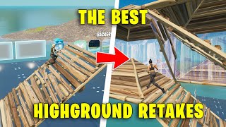 How To Get THE BEST Highground Retakes in Fortnite [upl. by Immat]