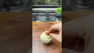 Egg mayonnaise in 1 min recipe food viralvideo trendingshorts shortsfeed [upl. by Guy]