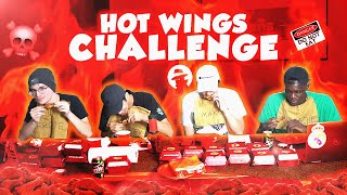 MOB TRIES THE HOTTEST WINGS IN LA Buffalo Wild Wings CHALLENGE [upl. by Moynahan]