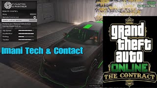 GTA 5 Online  The Contract DLC  Imani Tech and Contact Guide [upl. by Maiocco823]