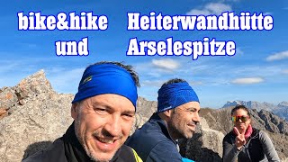 bikeamphike Heiterwandhütte und Arserlespitze in den Lechtalern [upl. by Higginson794]