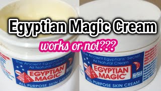 Egyptian Magic All Purpose Skin Cream Review  Egyptian Magic Cream Uses By All in one by Manal [upl. by Neufer]