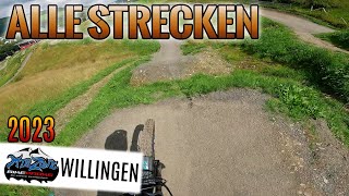 Alle Strecken  All Tracks 2023 Willingen [upl. by Gerrilee]