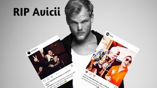 Famous DJs react to Aviciis Tragic Death  Marshmello Tiesto Alan Walker Skrillex [upl. by Abeu]