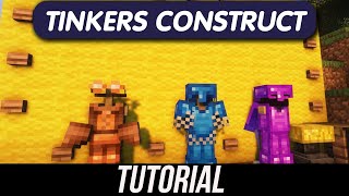 Tinkers Construct tutorial  guide 1165  1182 Part 5 Armor minecraft java edition [upl. by Caravette]