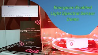 Energous Light Spectral Sensor Demonstration [upl. by Eelir592]