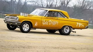 65 DODGE CORONET AFX 426 HEMI STARTUP at BYRON [upl. by Virendra]