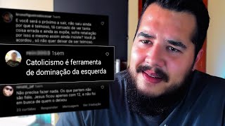 Reagindo a 10 COMENTÁRIOS ABSURDOS no meu vídeo [upl. by Nile]