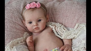 Full Body Silicone Reborn Baby Girl Georgia [upl. by Volin]