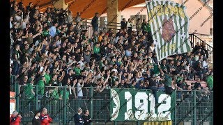 VIS ARTENA 🆚 AVELLINO IL VIDEOTIFO DELLA CURVA SUD AVELLINO⚪️💚🐺📣 [upl. by Yehudit]