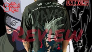 Unboxing Printed oversize shirt from TheSouledStoreOfficial UnboxingReview From Anime Naruto [upl. by Caraviello]