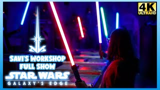 Savis Workshop Full Experience 4K 2021  Disneyland Galaxys Edge [upl. by Mychal]