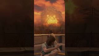 Biggest Nuclear Bomb Scene  Fallout 4 NextGen Update shorts [upl. by Derick681]