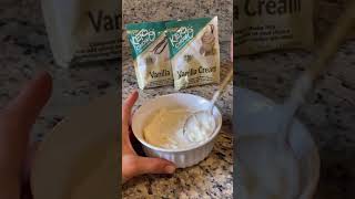 3Ingredient Keto Cheesecake RECIPE IN DESCRIPTION [upl. by Lesab280]