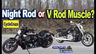 Get a Harley Davidson Night Rod or V Rod Muscle [upl. by Phelia738]