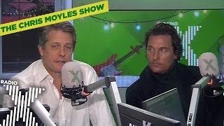 Matthew McConaughey amp Hugh Grant on THE GENTLEMEN and Christmas  The Chris Moyles Show  Radio X [upl. by Jase225]